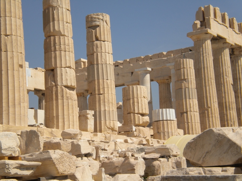 The Parthenon in Athens