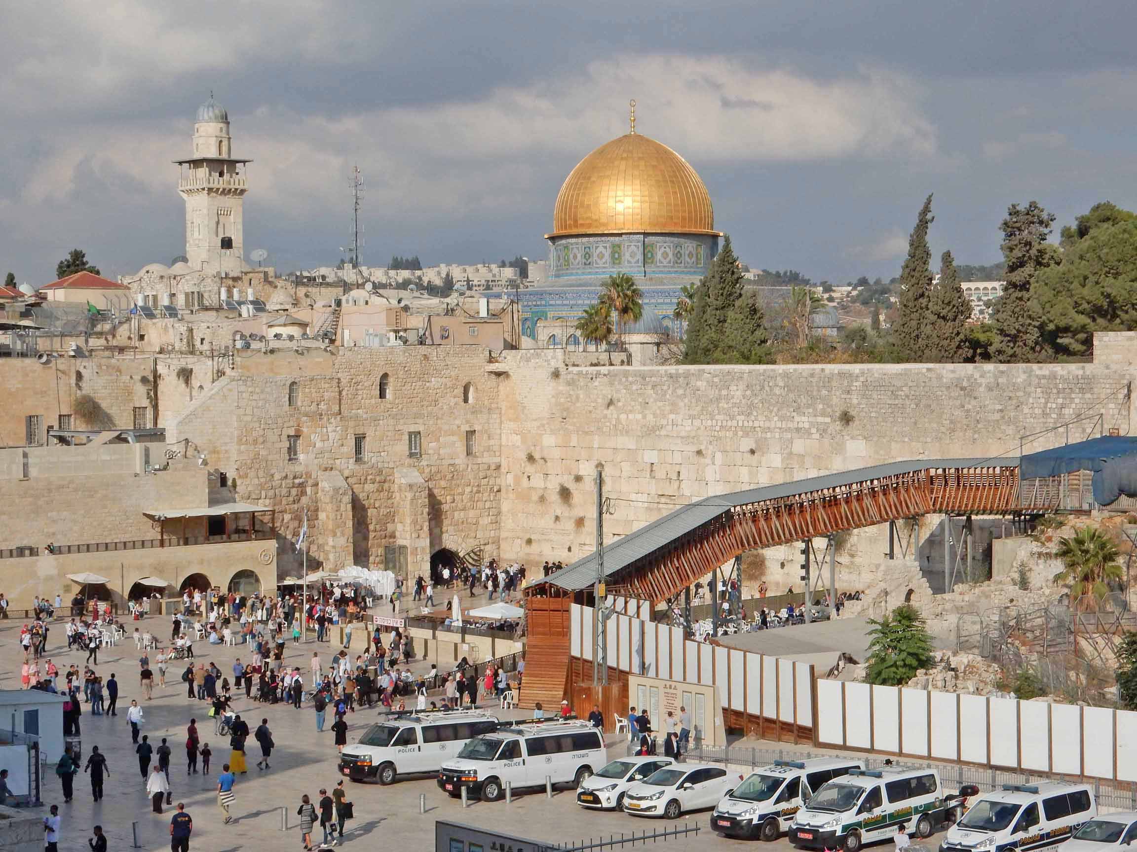 Western Wall and Dome of the Rock