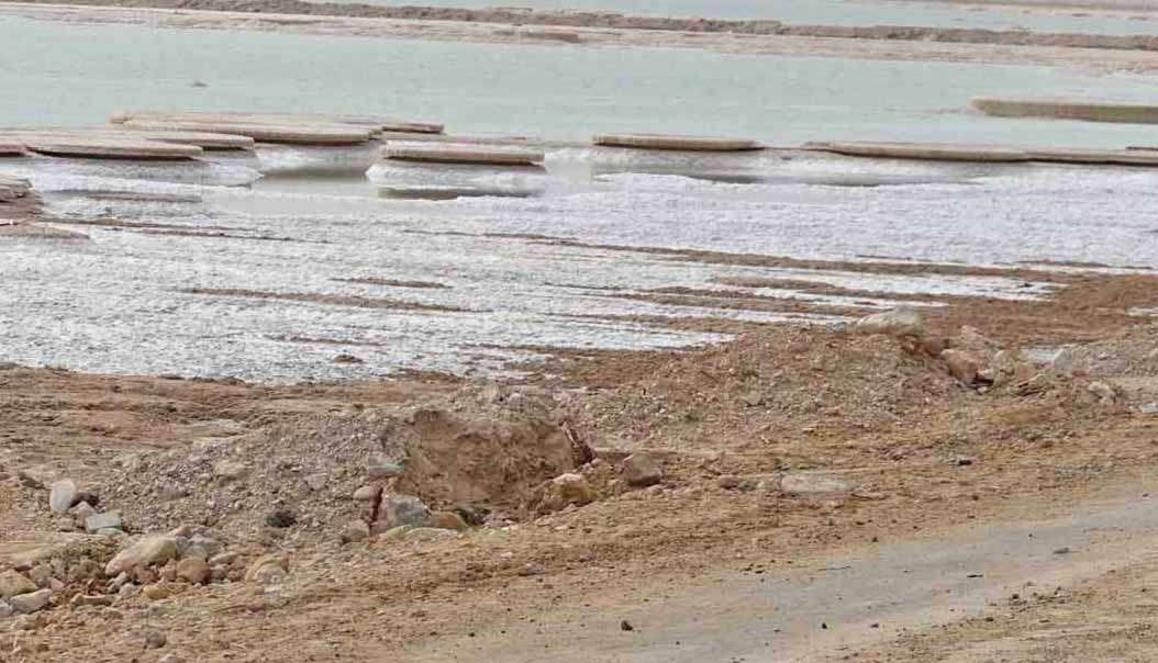 Salt Formations of the Dead Sea