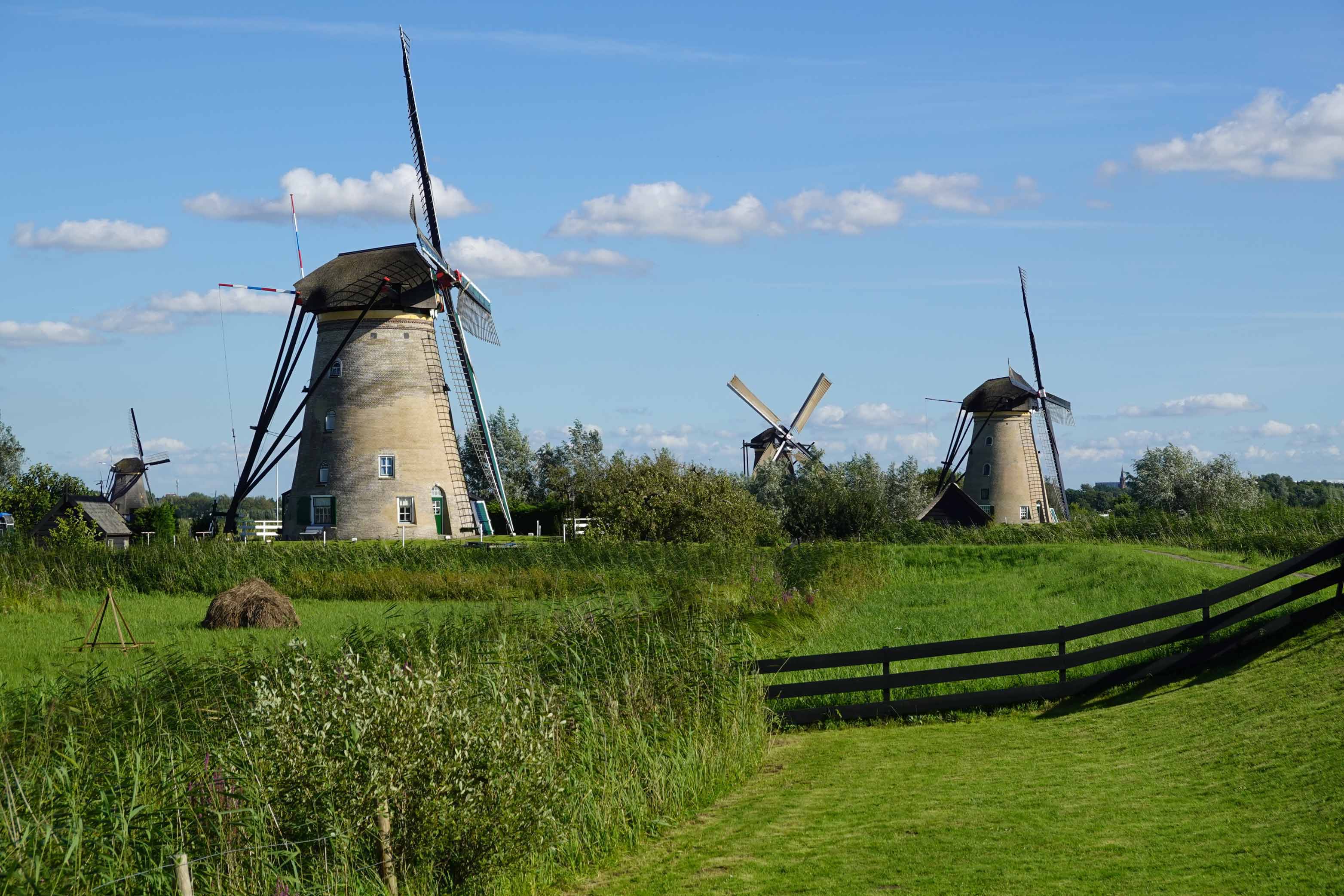 Windmills of Kinderdijk, Netherlands